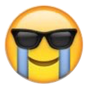 Cool crying Slack reaction